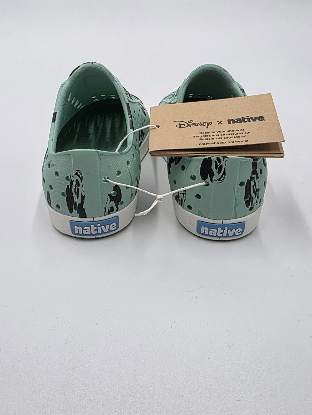 Native x Disney Mickey Mouse shoes size 9
